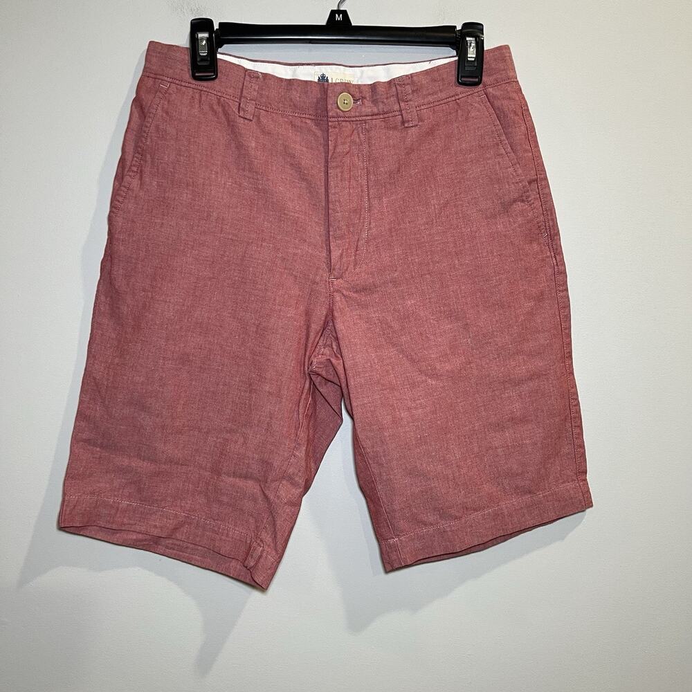 J. Crew Factory Men’s Chino Shorts Size 30‎ Casual Preppy Cotton